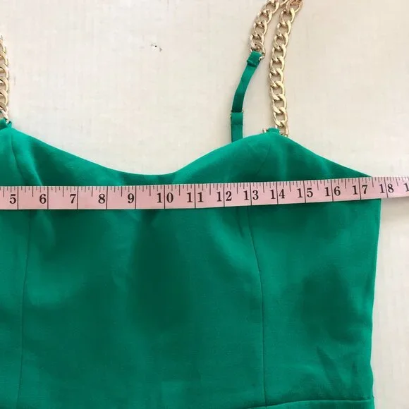 Lilly Pulitzer Zemira Women’s Sleeveless Jumpsuit Fiddle Leaf Green Size 10 - Picture 13 of 17